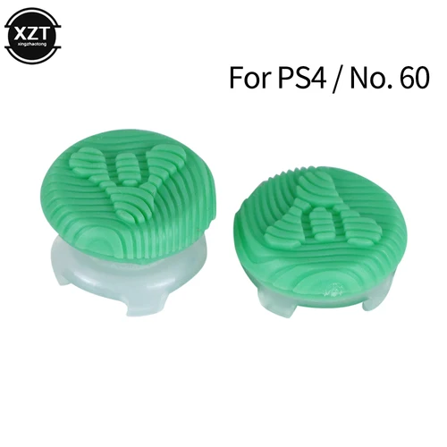 Imagen 1 del producto Empuñaduras de pulgar para PlayStation 4, controlador, cubierta de palanca de mando, empuñaduras extensoras, tapas de joystick
