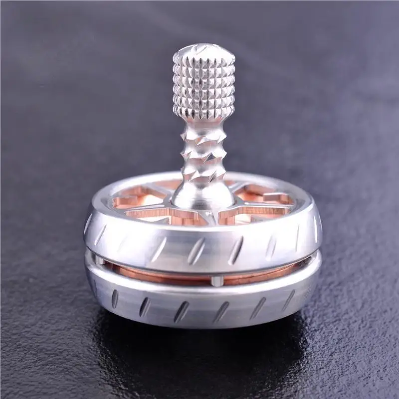 Stainless Steel Copper Spinning Top EDC Top Spinner Mental Focus Stress Relief