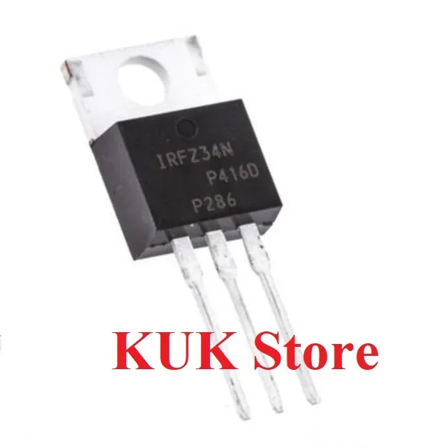 ของแท้100% ใหม่ IRFZ34NPBF IRFZ34N ที่จะ-220 10ชิ้น ~ 50ชิ้น