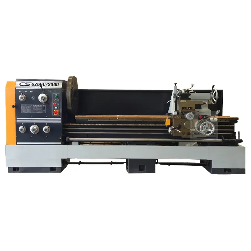 for CS6266C BOHI Manual Lathe Machine Heavy Duty Metal Turning Lathe for Steel Working Industrial Grade Precision Tool