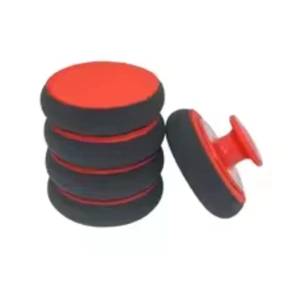Small Handheld Car Waxing Sponge Crystal Plating Beauty Seam Polishing Cleaning Sponge for Auto Detailing