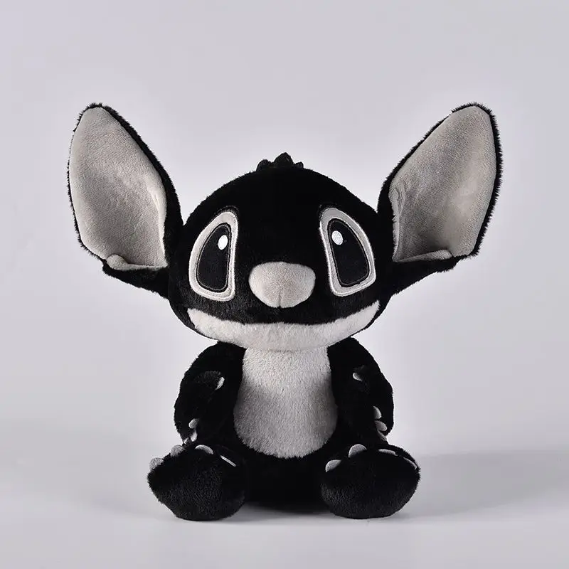 

20cm Disney Kawaii Black Stitch Plush Toy Doll Cartoon Cute Room Decor Soft Anime Figure Plushies Children Birthday Xmas Gift