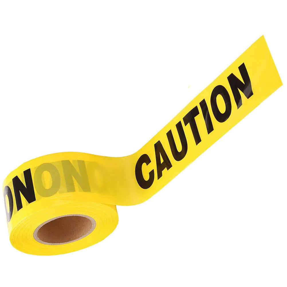 

Versatile Caution Tape Roll Halloween Cordon Tape Easy to Install Party Decoration Halloween Decors Crime Scene Tapes