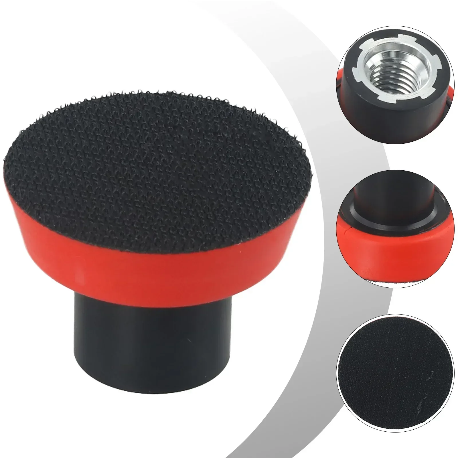 1pc 1/2/3 Inch Plate Backing Pad Sanding Polishing Pad Holder Sponge Pad For M14 Thread Abrasive Tools