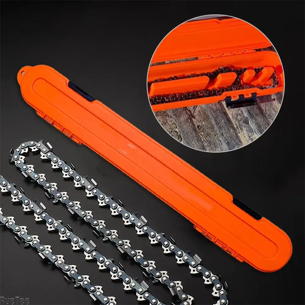 Portable Saw Chain Storage Box Chainsaw Locker Carrying Organizer Cover Case Holder Chainsaws Storage Carry Boxs