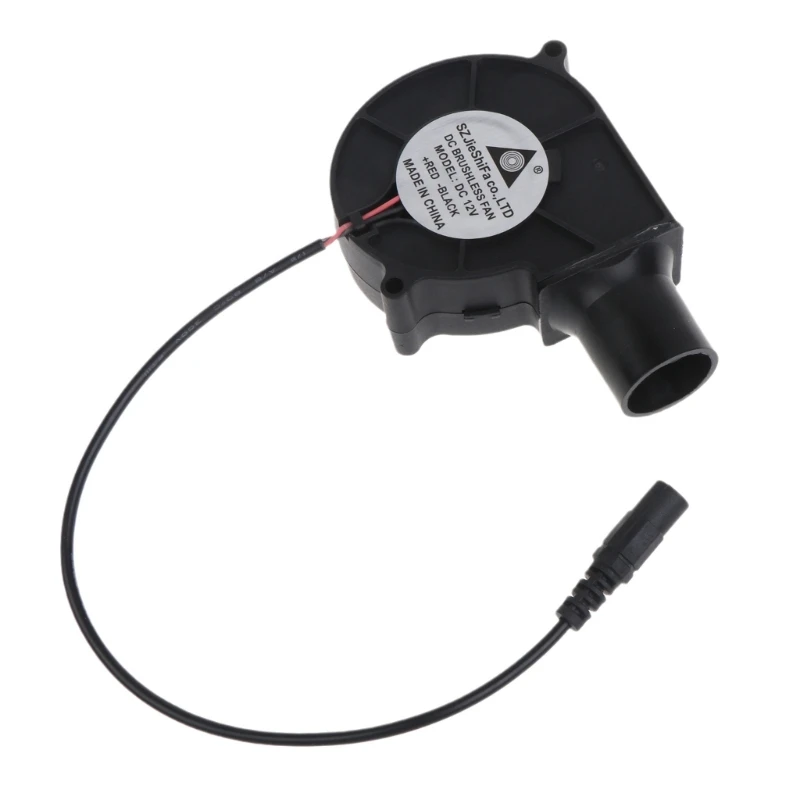 UK/EU Ventilatore con regolazione della velocità 12V Grill Stufa a legna Mobile esterno portatile con piccolo ventilatore