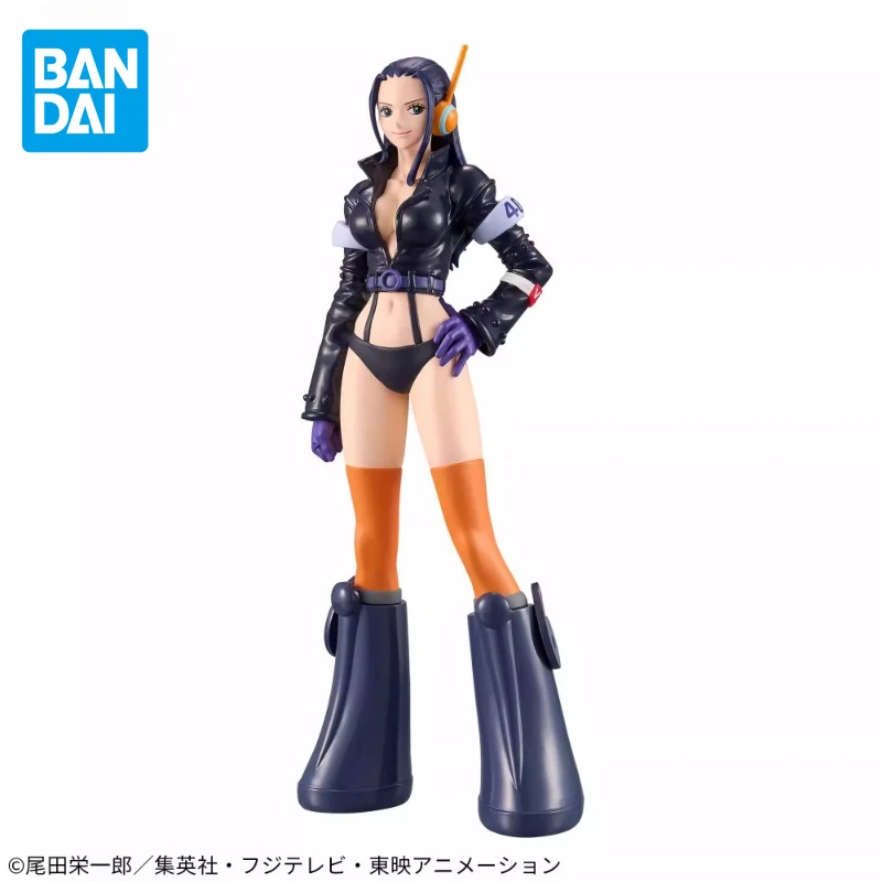 Bandai Original DXF ONE PIECE Anime Figure THE GRANDLINE LADY Nico Robin Action Figure Toys for Boys Girls Birthday Gifts