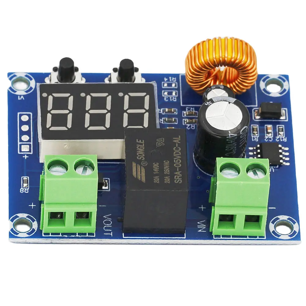 XH-M609 DC 12V-36V Charger Module Digital Display Voltage Over-discharge Battery Protection Precise Board for Lithium Battery