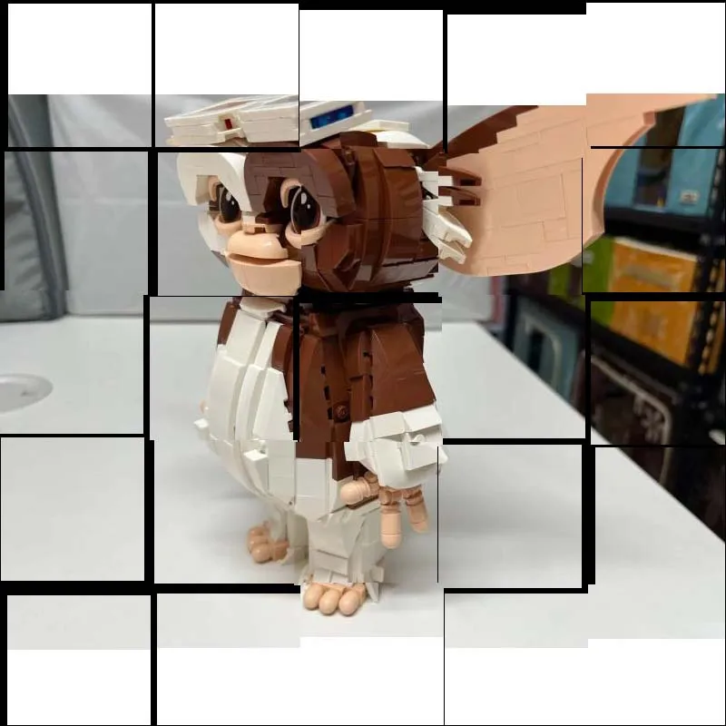 1125 Pcs Furry Fantasy Creature Building Brick Assemble Poseable Figure Model Tabletop Display For Fans Birthday Gifts 2026
