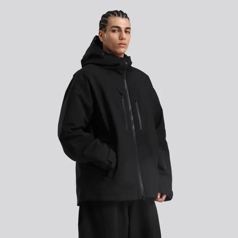 Giacca da sci calda e traspirante da donna nuova invernale Giacca da sci sportiva casual da uomo Giacca da sci antivento impermeabile all'aperto