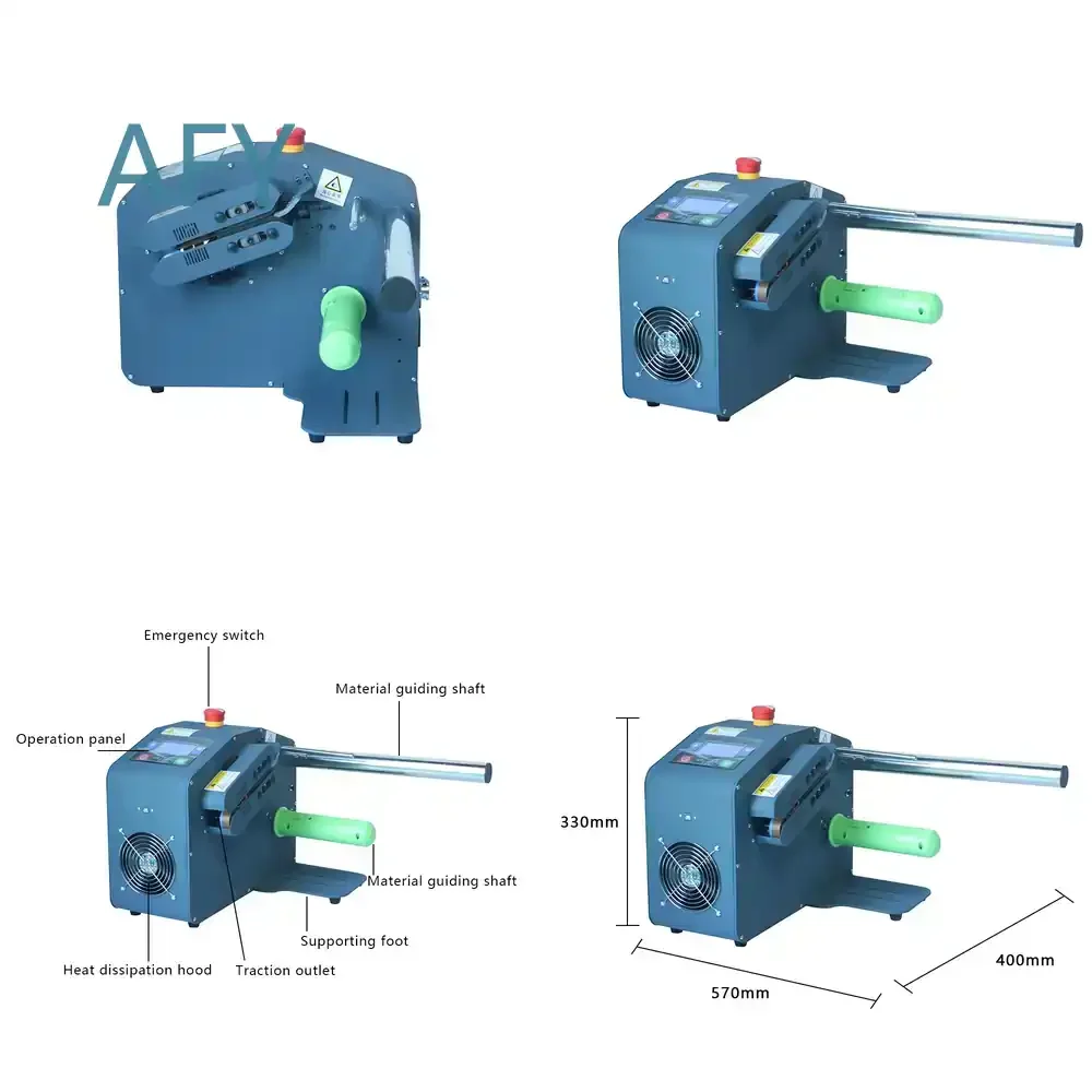 PE Plastic Film Inflator for Packaging Cushioning Shock Absorption Air Pillows Inflator Machine for Ecommerce Fulfillment
