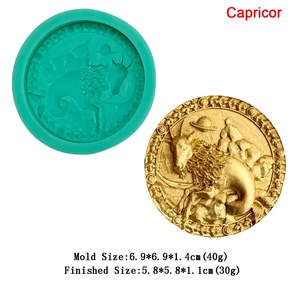 12 Constellations Baking Mold for DIY Crafts