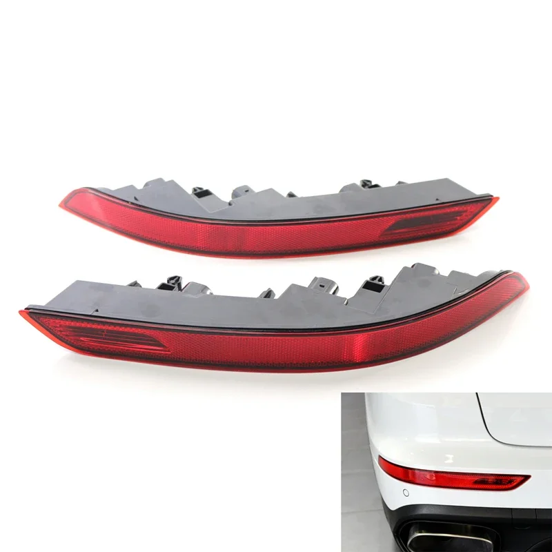 

Car Rear Bumper Lights Reflector Fog Lamp For Porsche Cayenne 2015 2016 2017