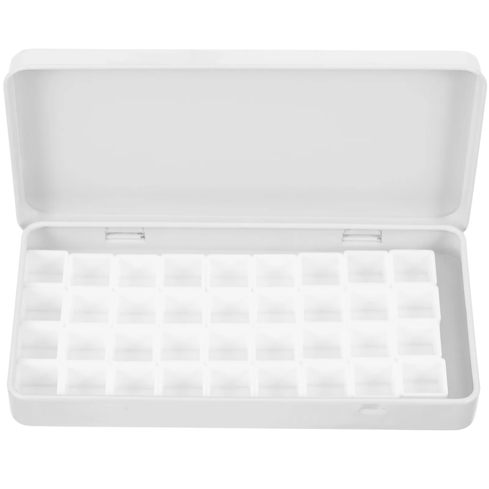 

1 Set Empty Watercolor Paint Box Metal Pigment Container Multi-Grid Color Mixing Palette Portable Painting Case For Artists