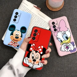 Daisy Minnie Love Friend Cover For Samsung Galaxy M13 4G Phone Case Silicone Soft Cartoon Cute Fundas For Samsung M 13 Protector