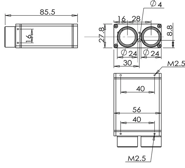 RS232 RS485 TTL 4-20ma 905nm 300hz 150m laser Pulse Ranging Sensor Module Industrial Rangefinder Laser Distance Sensor