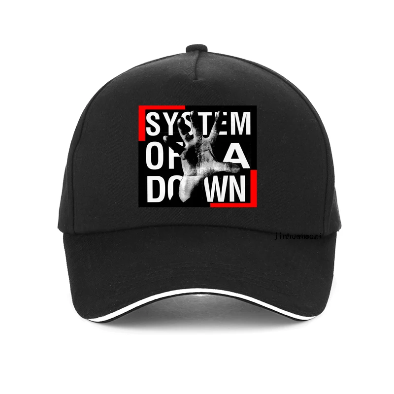 

System Of A Down Punk baseball cap men New 100% cotton hip-hop cap Music Fans men women rock Snapback hats