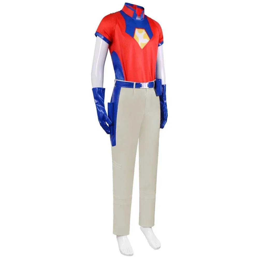 New 2026 Movie Christopher Smith Peacemaker Cosplay Costume Unisex Adult Top Pants Suit Halloween Outfit Uniform Party