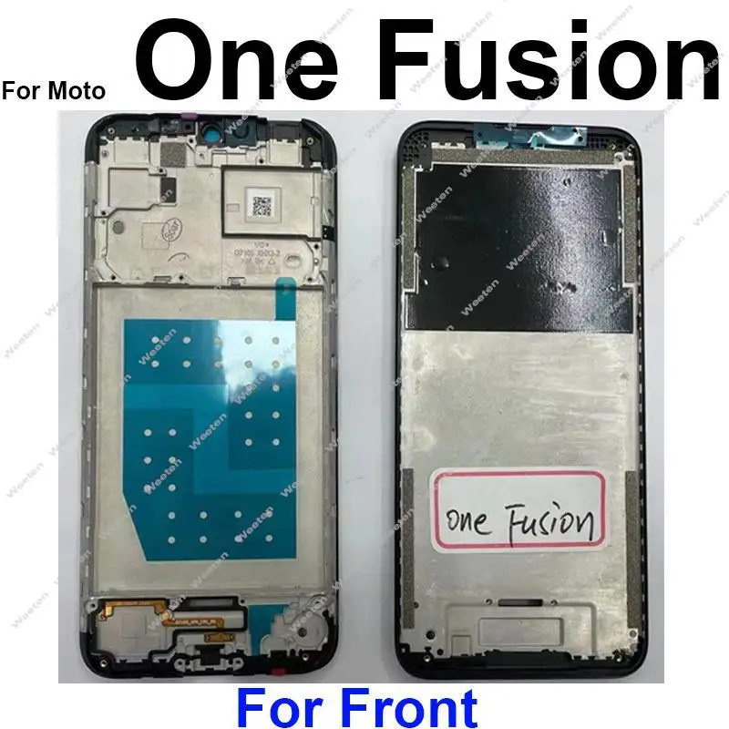 Middle Frame Housing For Motorola Moto One Fusion Plus One Vision One Action One Hyper One Zoom Middle LCD Frame Cover Parts