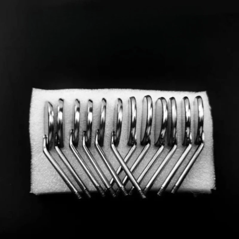 10×12Pcs/Box Dental Stainless Steel Dental Mouth Mirror 4/5 Anti Fog Front Surface Dentistry Mirrors High Quality