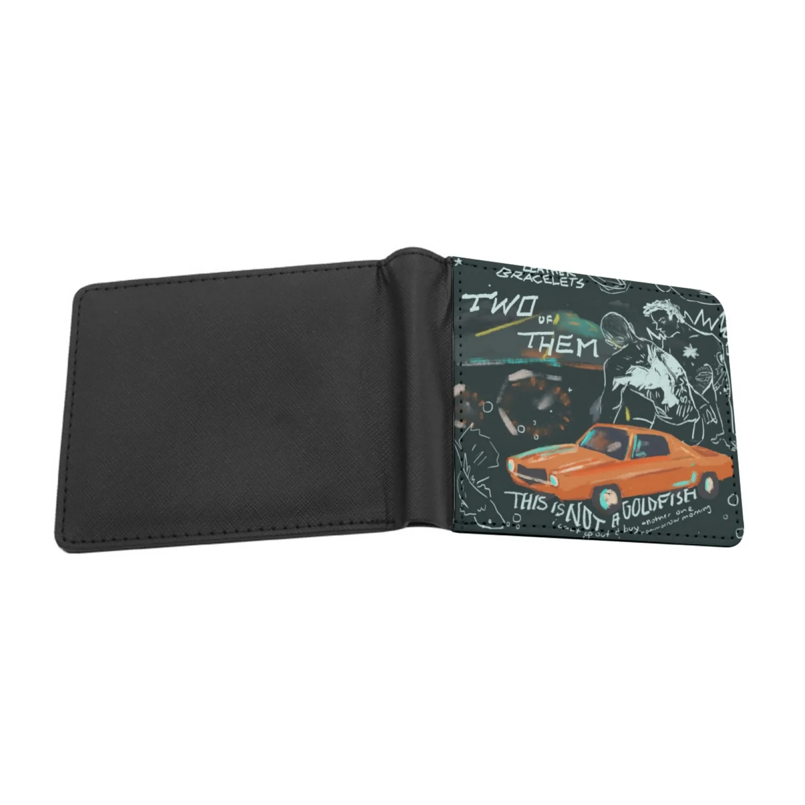 The Dream Thieves Short Men's Wallets Credit Card Holder Retro Wallet Male Pu Leather Wallet The Raven Cycle Trc Ronan Lynch