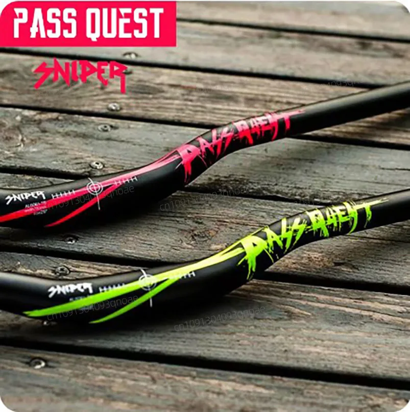 

Taiwan PASS QUEST Swallow-shaped Handlebar 780*25mm 720*20mm 780*35mm AM DH FR Mountain Bike Handlebar Downhill SNIPER