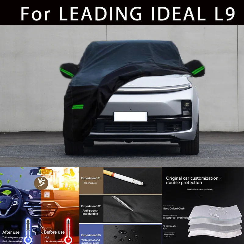 

For LEADING IDEAL L9 Outdoor Protection Full Car Covers Snow Cover Sunshade Waterproof Dustproof Exterior Car accessories