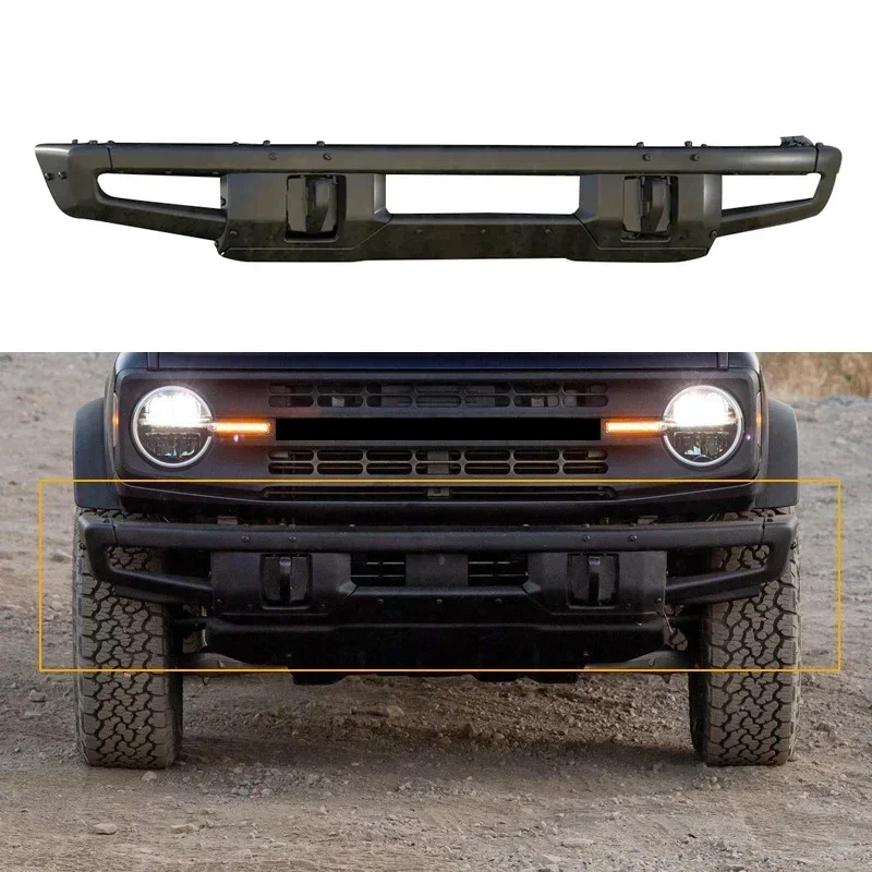 High Quality Exterior Accessories Auto Body Parts Front Car Front Bumper For Ford Bronco 2021 2022 2023