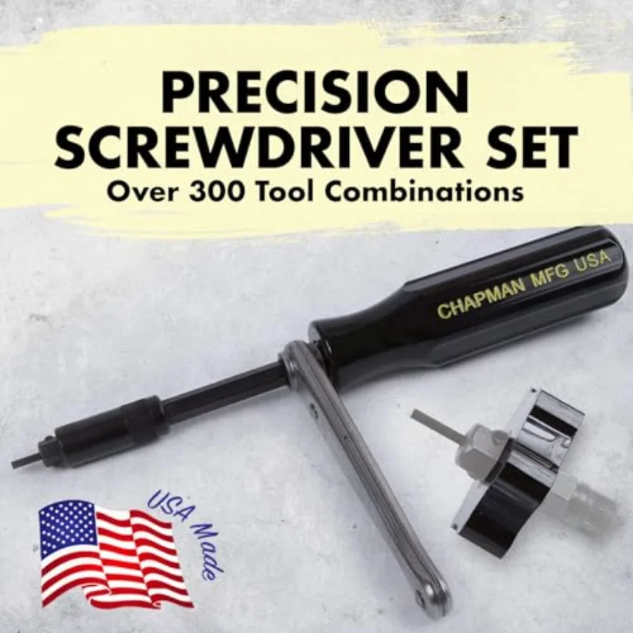 Master Screwdriver Set - Includes Phillips, Metric, Slotted, SAE and Metric Hex Bits, Star Bits for Torx Screws - Complete Set view 5