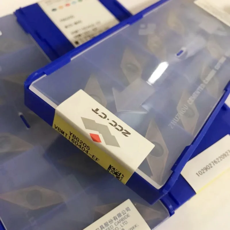 

VBMT160404-EF YBG202 /VBMT160408-EF YBG202 /VBMT160404-EF YBG205 /VBMT160408-EF YBG205 CNC turning blade carbide inserts 10Pcs