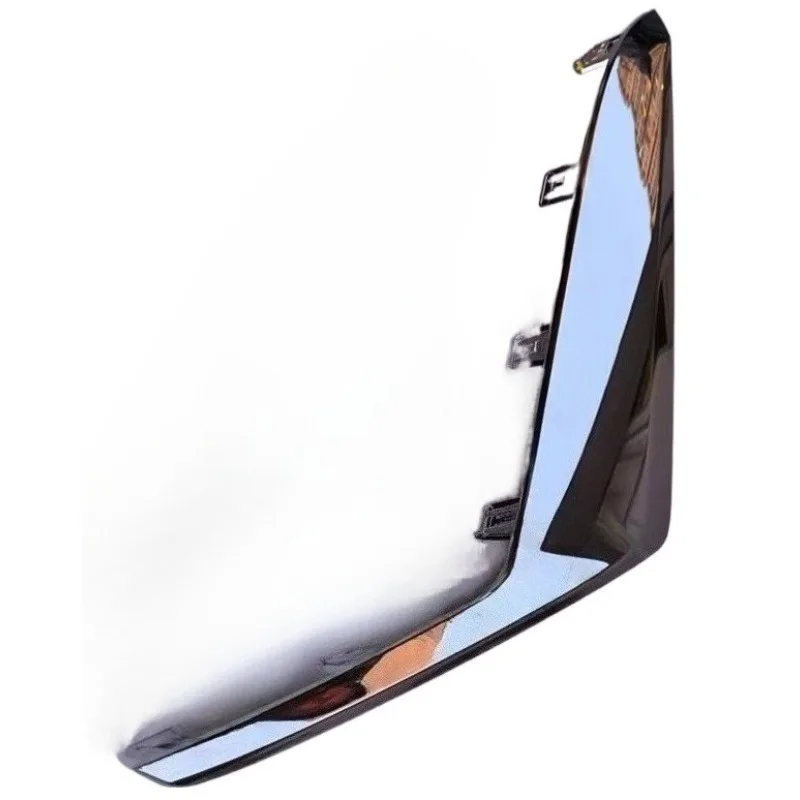 Left Right Front Bumper Bar Fog Light Frame Strips Plated Decorative Grille Bright Strip for Buick Envision Plus 2024