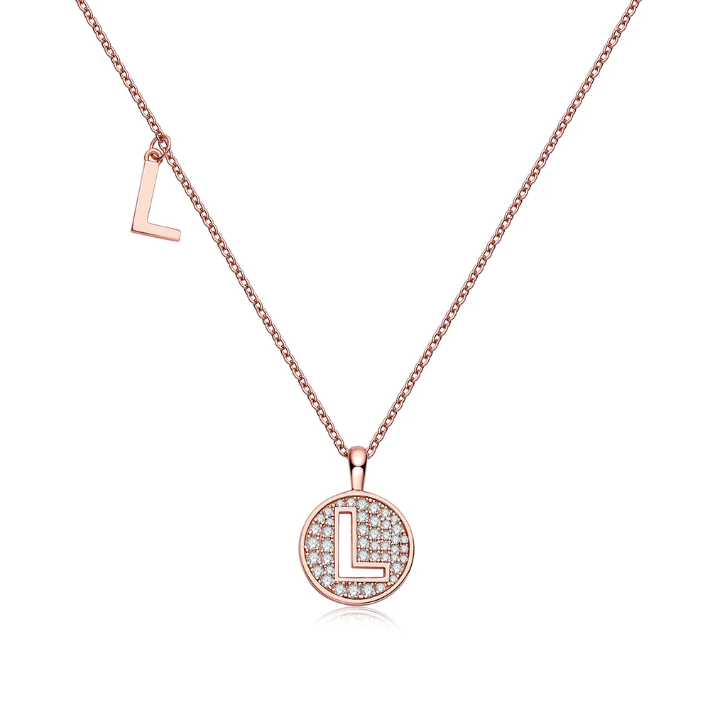 

Mosu Fine Jewelry Pendant S925 Sterling Silver Letter L Necklace With GRA Certificate For Women Luxury Jewelry Gifts 2025