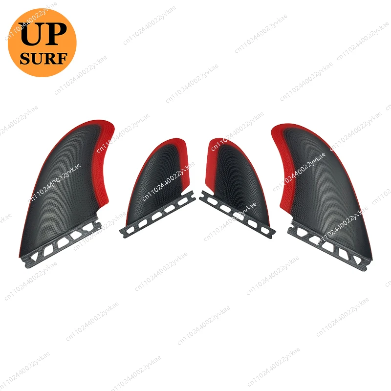 

UPSURF two-color splicing tail rudder Single tap fiberglass fin, surf accessories RM tail fin surf fin