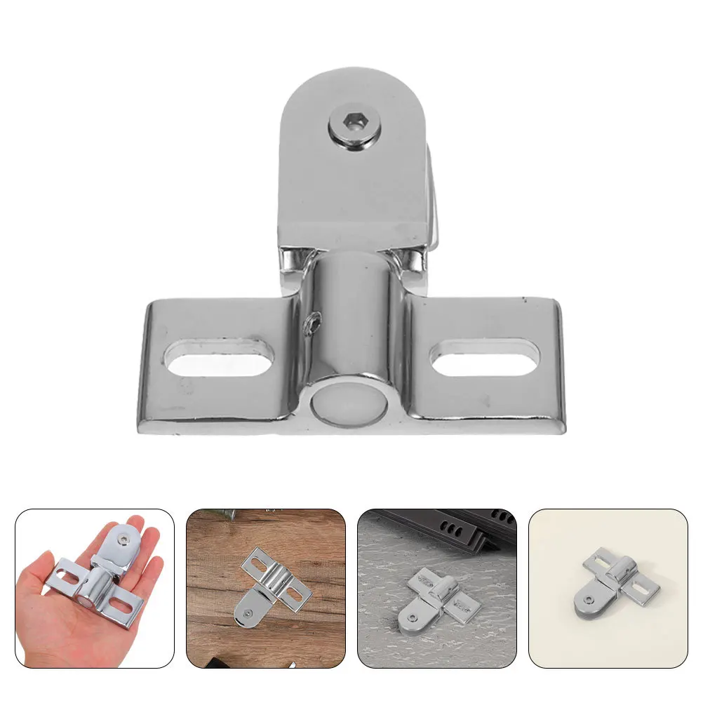 Cerniere a perno in acciaio inossidabile da 2 pezzi per porte doccia in vetro Hardware per bagno resistente Set di cerniere nascoste per montaggio superiore inferiore