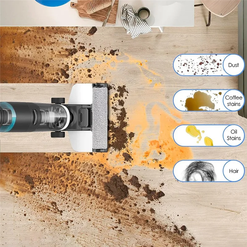 

Сменная роликовая щетка 9M-4 шт. для Tineco Ifloor 3/Floor One S3/ Ifloor 2, детали беспроводного пылесоса для влажной и сухой уборки