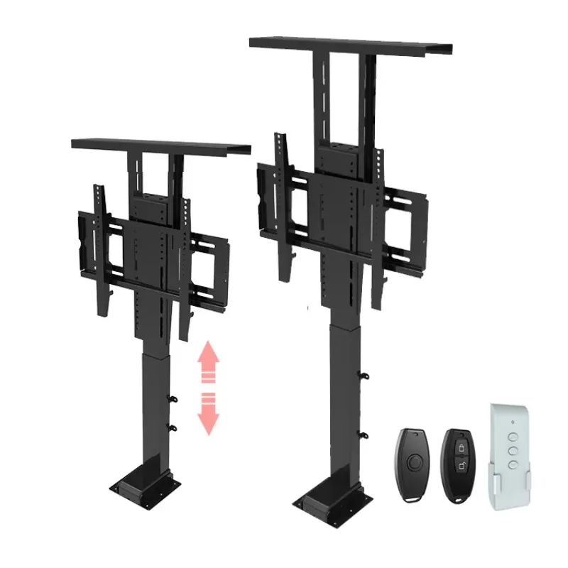 

Electric Motorized Tv Mount Lift 32 Inch 70 Inch Automatic Drop Down Tv Lift 800mm