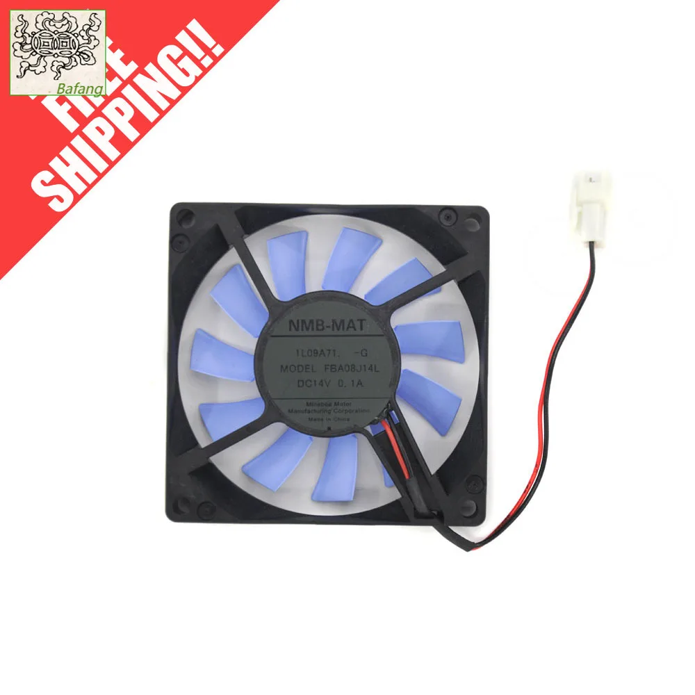 

Jinlingge для NMB 8015 12 В FBA08J14L 8 см бесшумный охлаждающий вентилятор водонепроницаемый