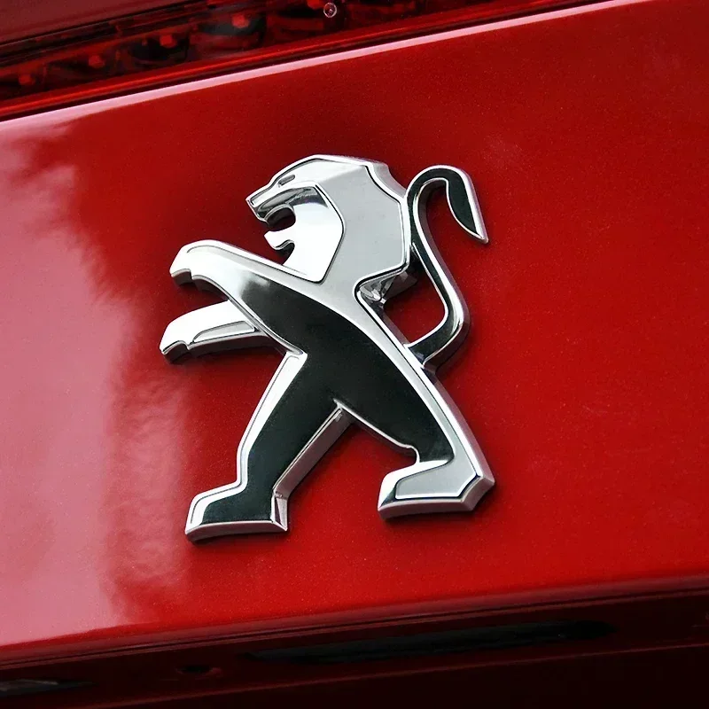 1pcs ABS 3D Car Emblem Badge Hood Front Rear Trunk Logo for Peugeot 207 307 407 507 508 408 308 206 406 5008 3008 2008 4008