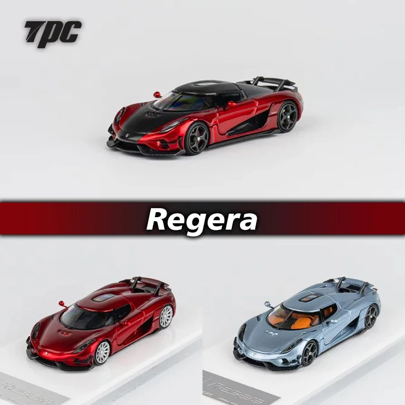 Regera Diorama Car Model Collection juguetes en miniatura, TPC 1:64, Diecast, en Stock