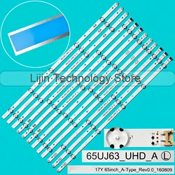 LED Strip For 65UJ630V 65UJ634V 65UJ5500 65UK6100 65LG63CJ-CA 65UJ6300-CA 65UJ6309 17Y 65inch_A SSC 65UJ63_UHD_A B C D