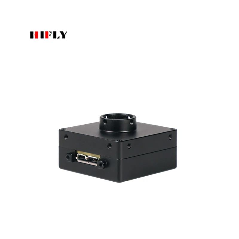 ZXY HIFLY 1.3MP 221.25FPS 1/2.7 "Máquina Vision Factory Automação Inspeção M12 Câmera de nível de placa de montagem