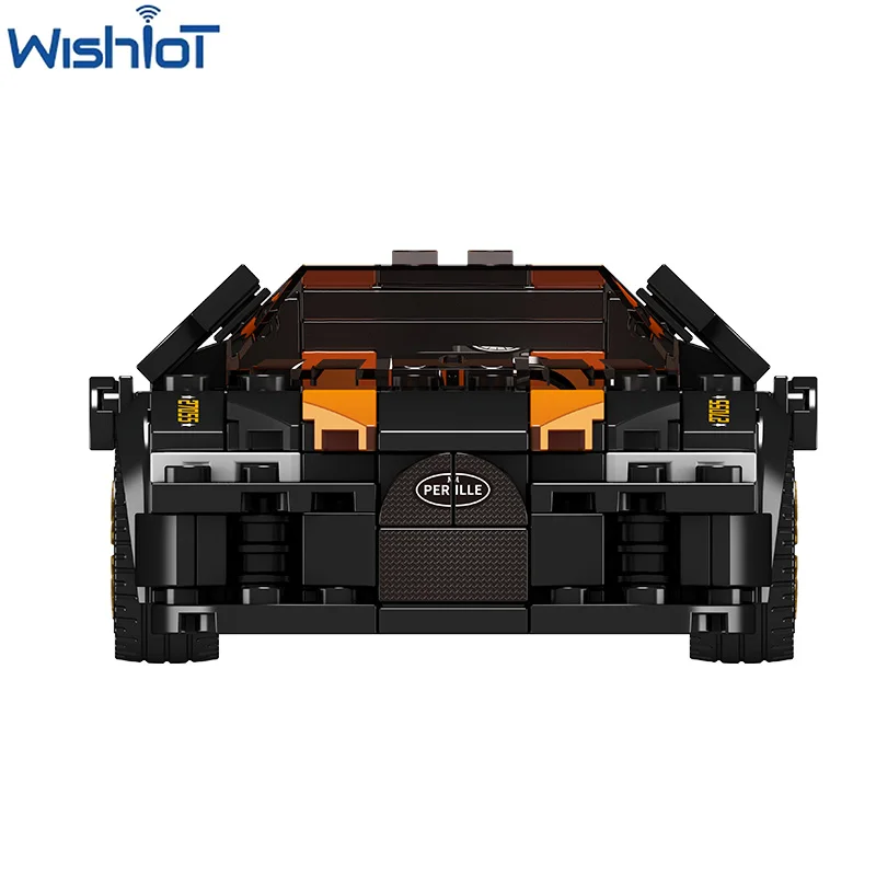 27055 Racewagen MOC Bouwstenen Beroemde Serie 386 stks Jongens Gemonteerd Collectible Voertuigen Speelgoed Model Kleine Bakstenen DIY Geschenken