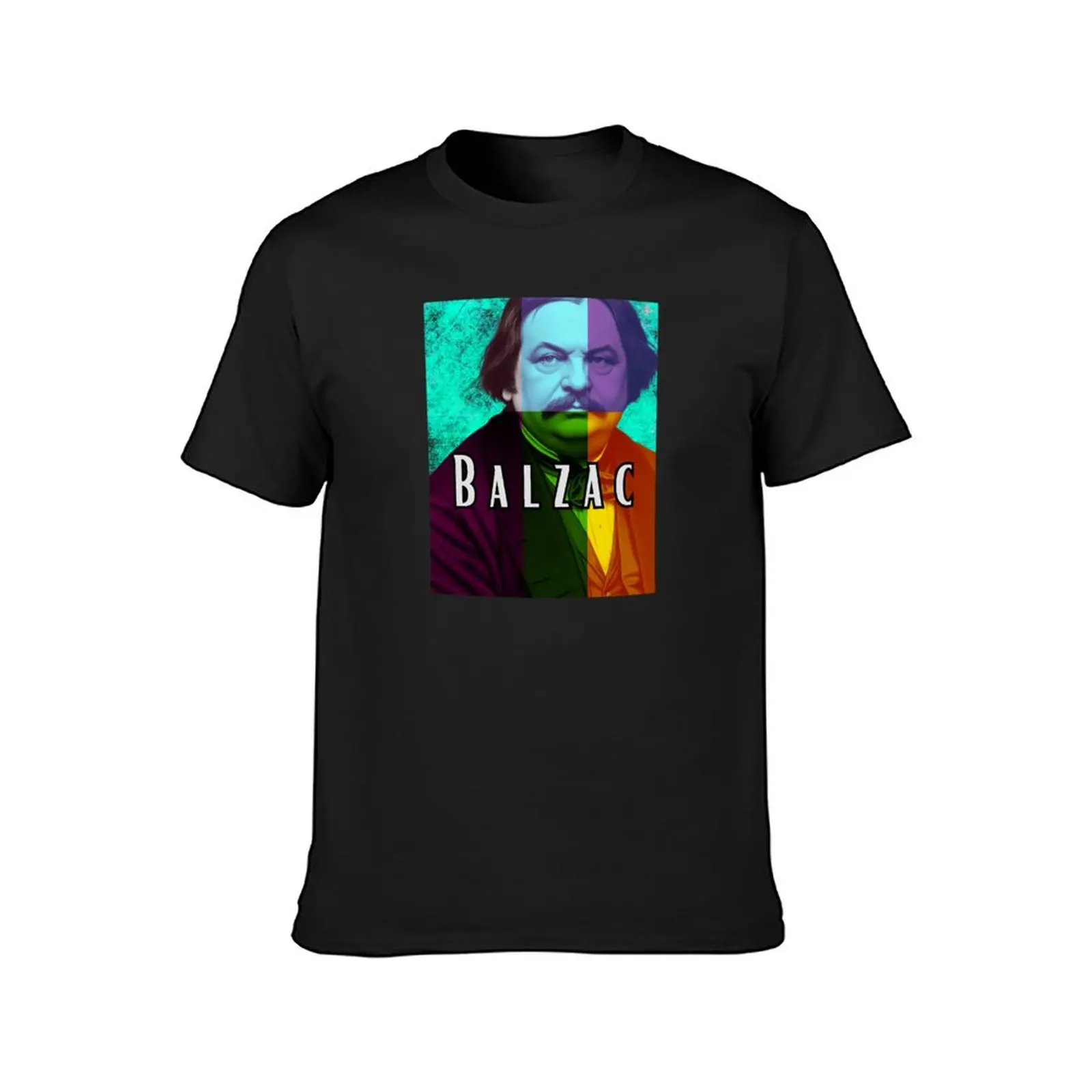 Honoré de Balzac - Human Comedy T-Shirt sublime anime big and tall t shirts for men