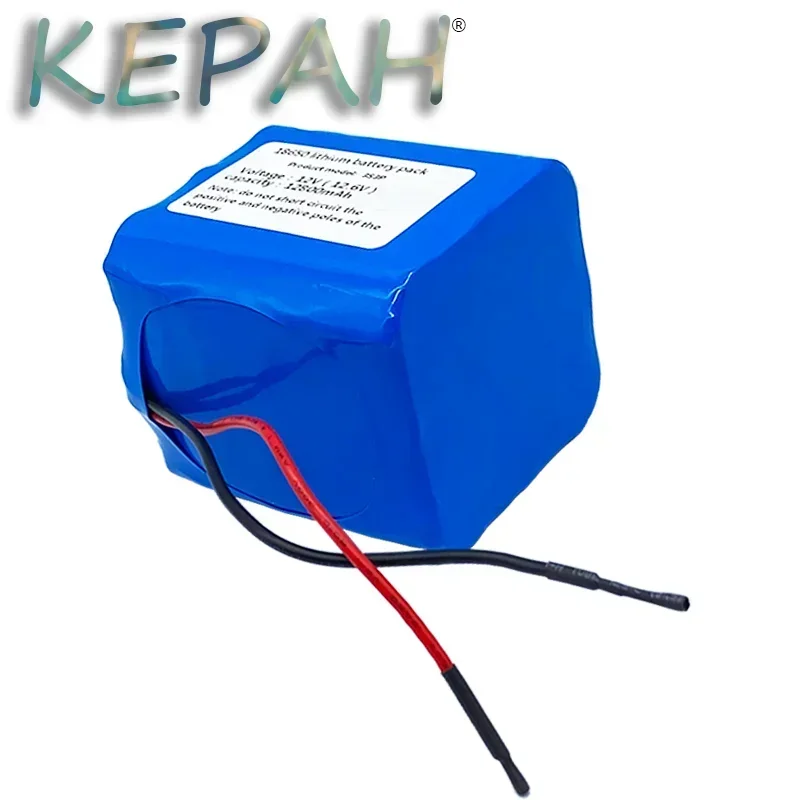 QB18650 3S3P 12V 12800mAh QB 18650 LI-ION battery pack with PCB (3-6A) with lead wires