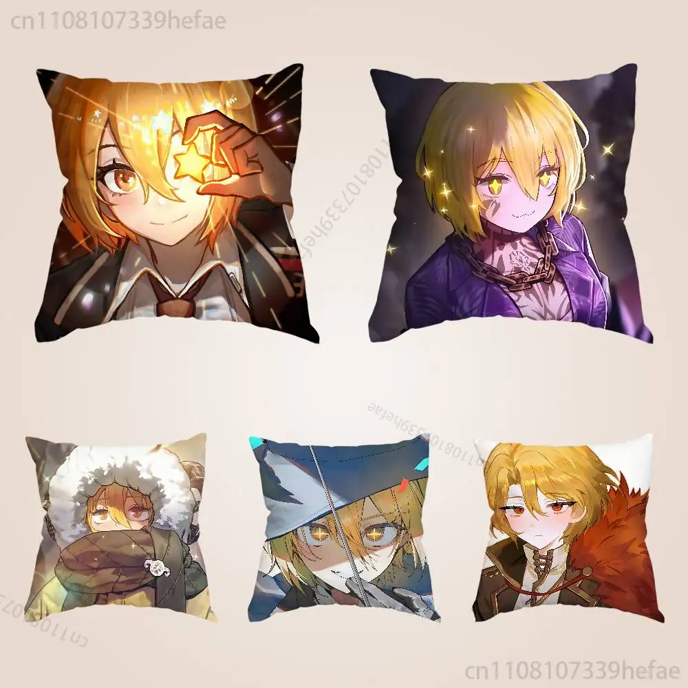 

L-Limbus Company Quixote Print Polyester Pillow Case for Valentine gift Home Sofa Cushion Cover Decoration Custom