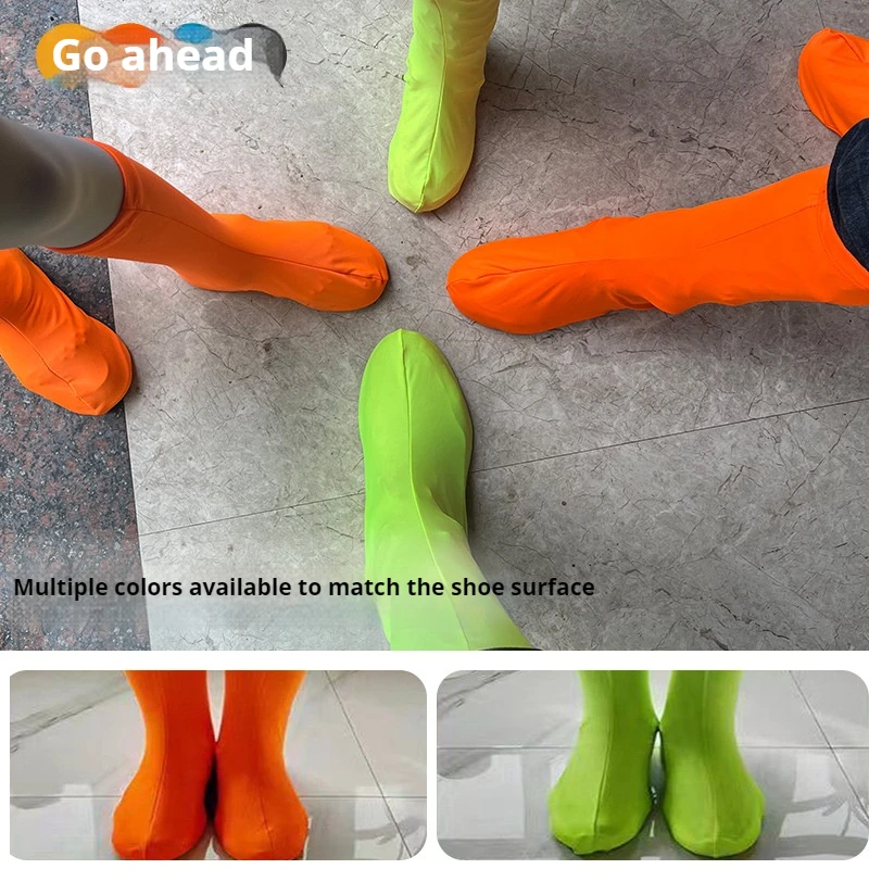 

1Pair Proof Shoe Cover Snowproof Boots Covers High Top Elastic Shoes Protectors Desert Sand Dust Proof Hiking Shoe Accessories