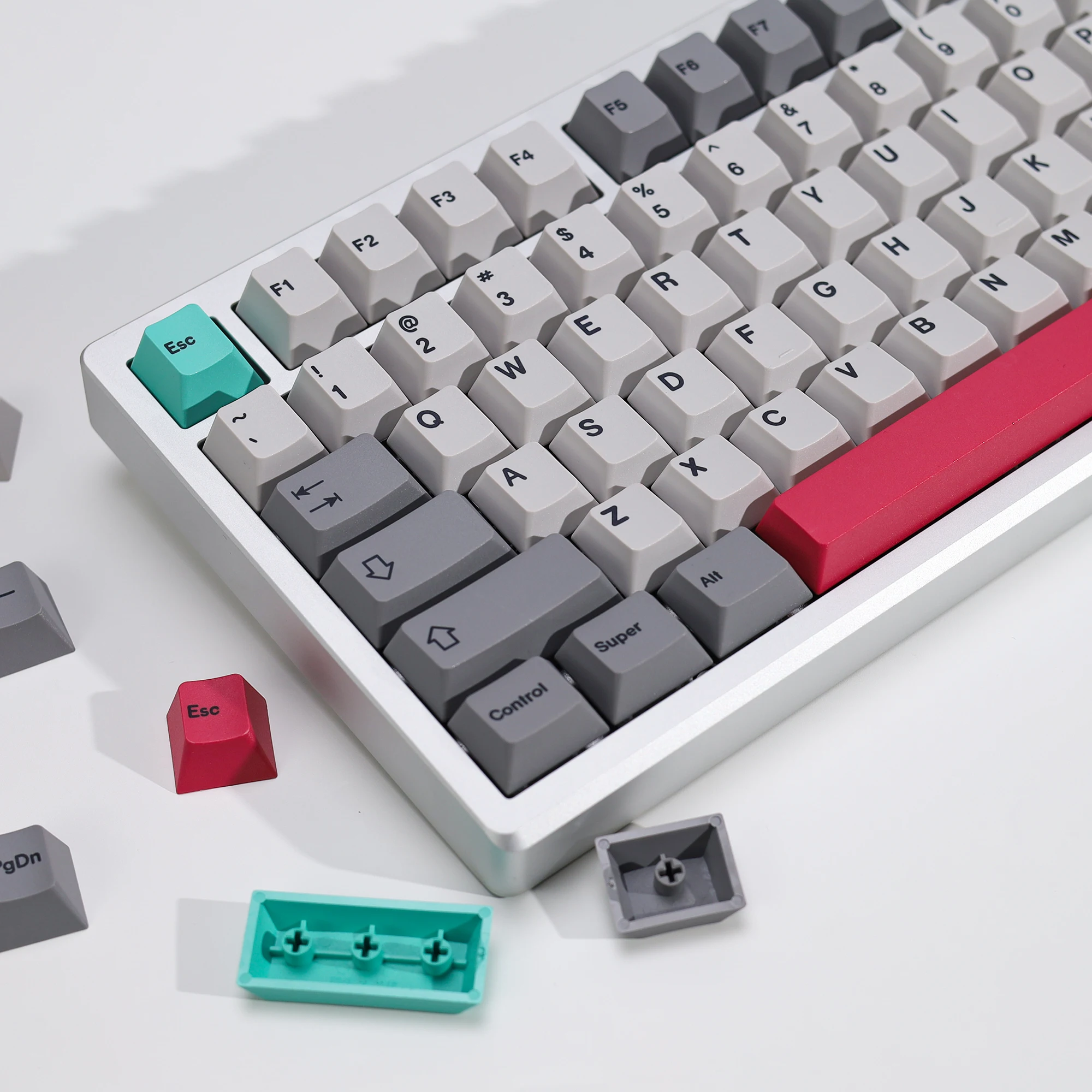 KBDiy GMK Modern Dolch Keycaps Retro PBT Keycap Cherry Profile for Cherry Gateron Kailh MX Switches 60 Mechanical Keyboard Gamer