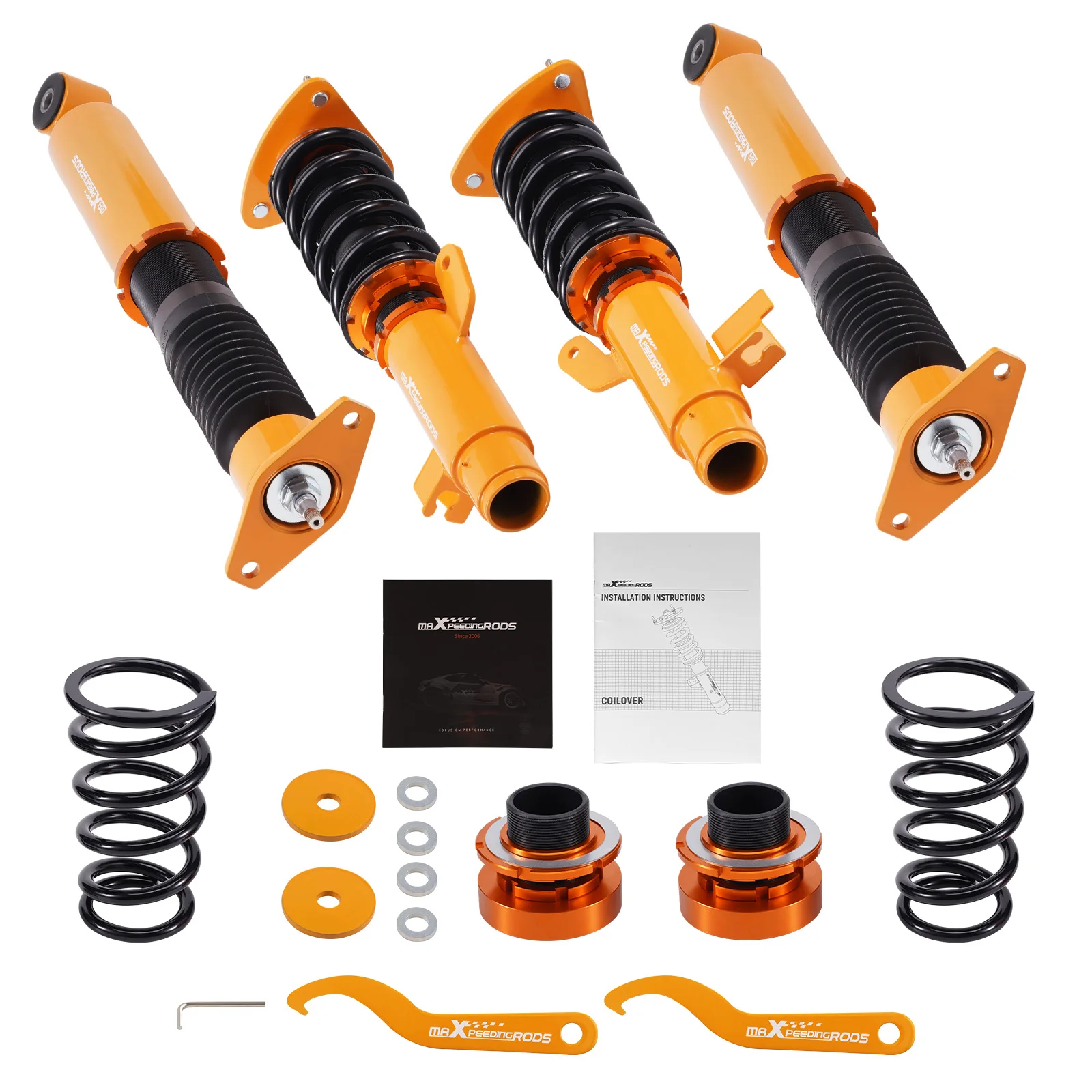 

Комплект регулируемых амортизаторов MaXpeedingrods для Mazda 3 04-13 седан и хэтчбек