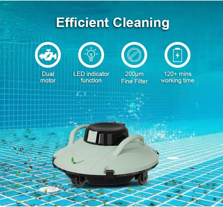최고 판매 수영장 청소 로봇 플라스틱 자동 중국 수영장 청소 로봇