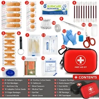 Botiquín de primeros auxilios multiusos, bolsa médica portátil para acampar al aire libre, senderismo, emergencia en casa EDC